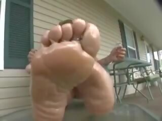 Victoria's Delicious Oiled Soles, Free dirty video 76