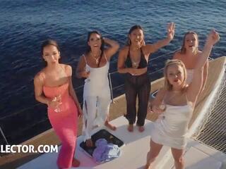 Lifeselector - oversexed bachelorette party babes at sea