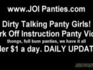 Let Me Kick off These Panties for You JOI: Free HD sex movie f4