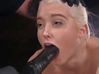 Young Blonde escort in Diabolical Device Bondage: HD sex 0d