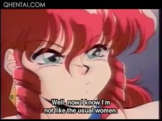 Redhead Hentai xxx clip Slave Gets Snatch And Boobs Toyed