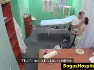 Real Spycam sex video From European Hospital Office