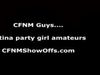 CFNM seductress In Glasses Sucking shaft In Public Femdom Action